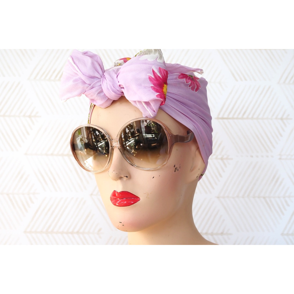 Vintage 1980s Sunglasses Drop Temples New Old Stock Retro Disco Grandma chic